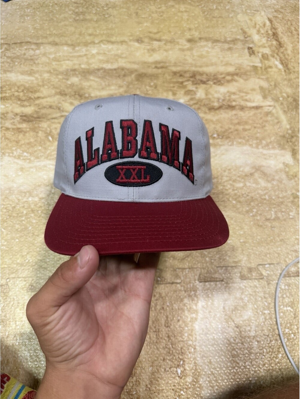 Vintage Alabama Crimson Tide Annco XXL Snapback Hat Cap NCAA